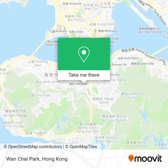 Wan Chai Park map
