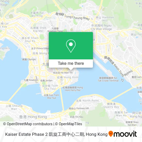 Kaiser Estate Phase 2 凱旋工商中心二期地圖