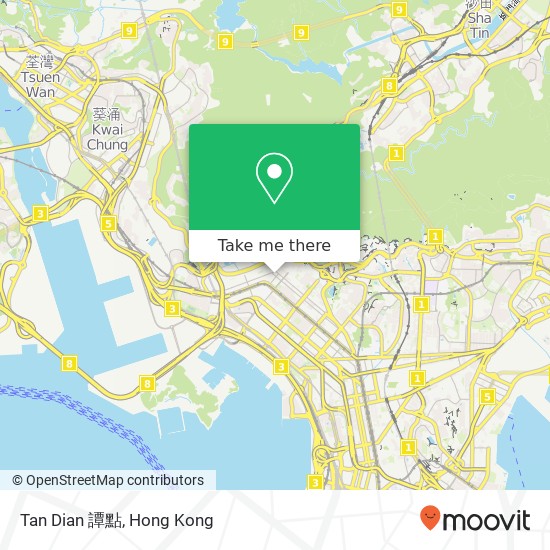 Tan Dian 譚點 map