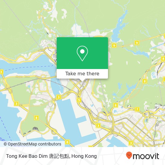 Tong Kee Bao Dim 唐記包點 map