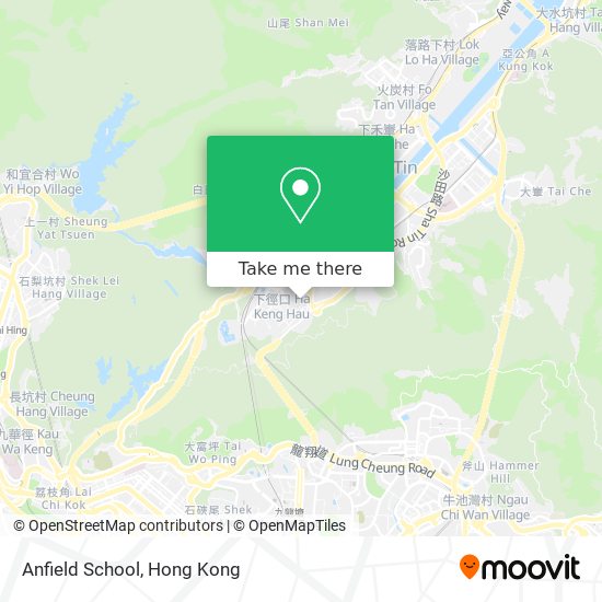 Anfield School map