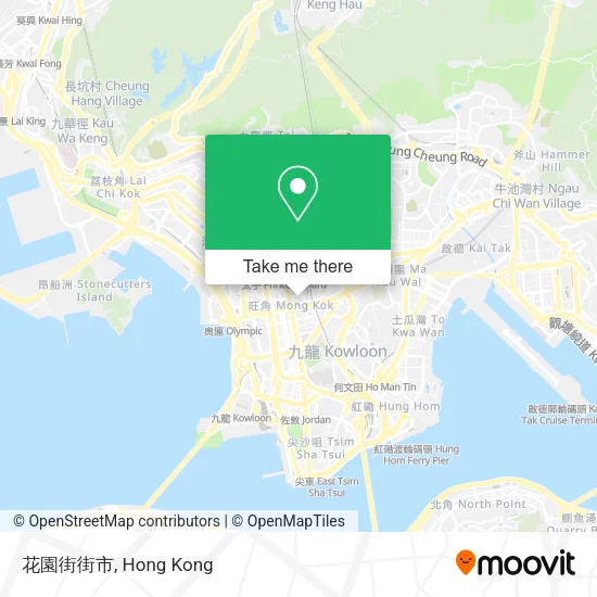 花園街街市地圖