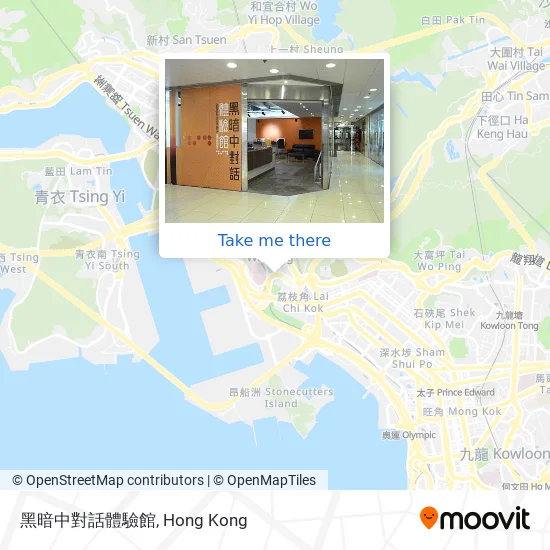 黑暗中對話體驗館地圖