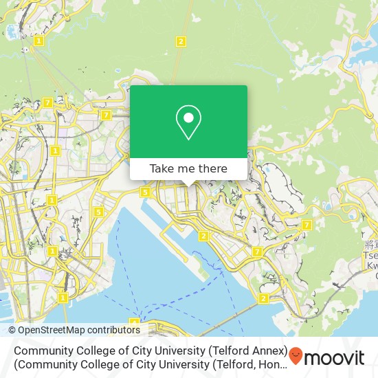 Community College of City University (Telford Annex) (Community College of City University (Telford map