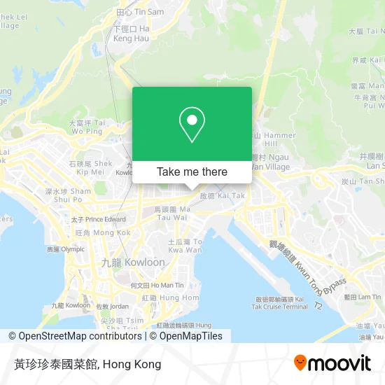 黃珍珍泰國菜館地圖