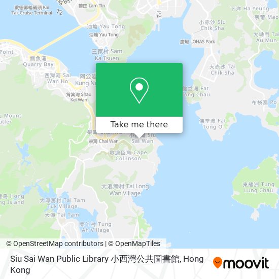 Siu Sai Wan Public Library 小西灣公共圖書館 map