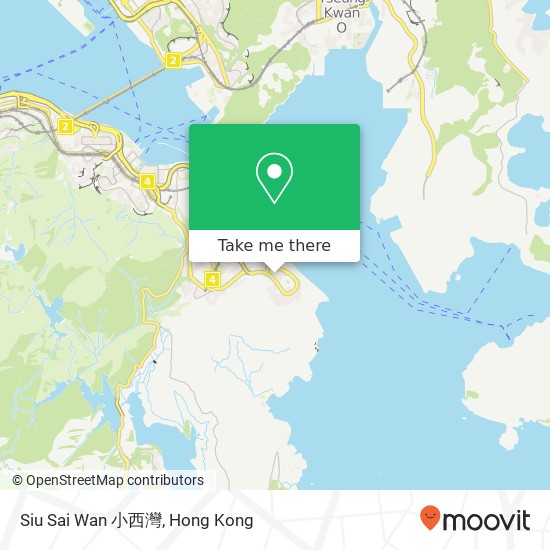 Siu Sai Wan 小西灣 map