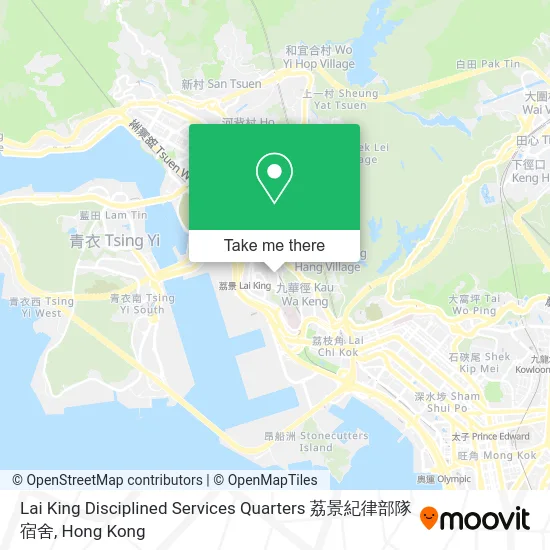 Lai King Disciplined Services Quarters 荔景紀律部隊宿舍 map