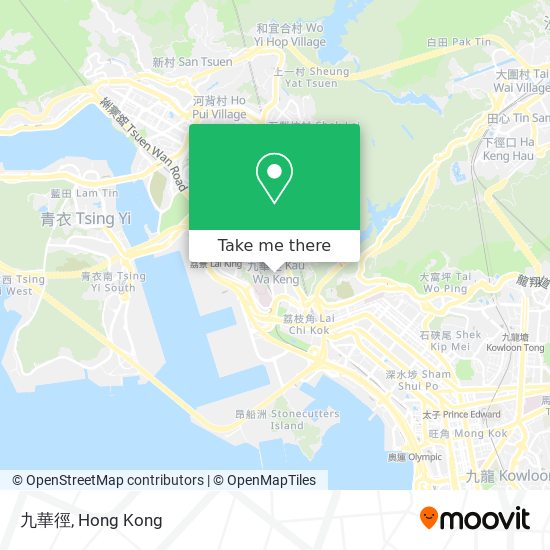 九華徑地圖