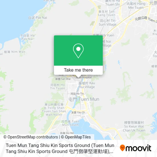 Tuen Mun Tang Shiu Kin Sports Ground map