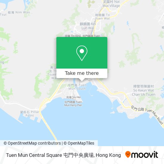 Tuen Mun Central Square 屯門中央廣場 map