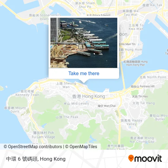 中環 6 號碼頭 map