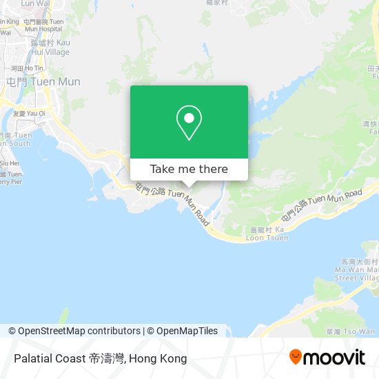 Palatial Coast 帝濤灣 map