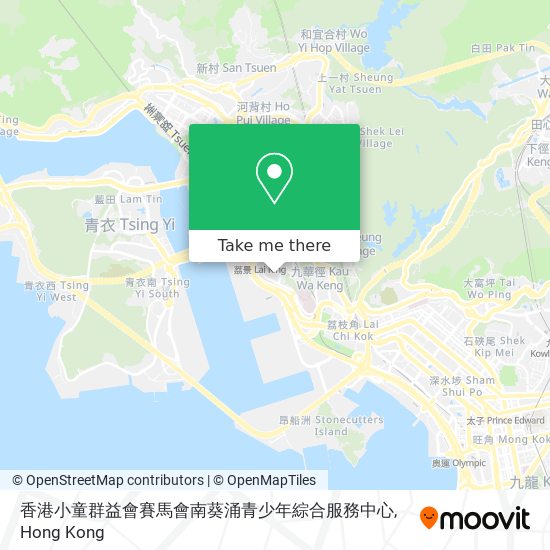 香港小童群益會賽馬會南葵涌青少年綜合服務中心 map