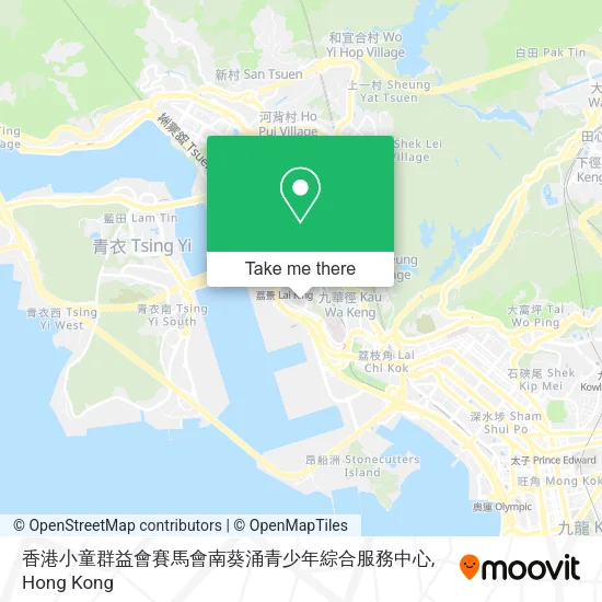 香港小童群益會賽馬會南葵涌青少年綜合服務中心 map