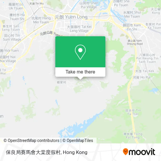 保良局賽馬會大棠度假村地圖