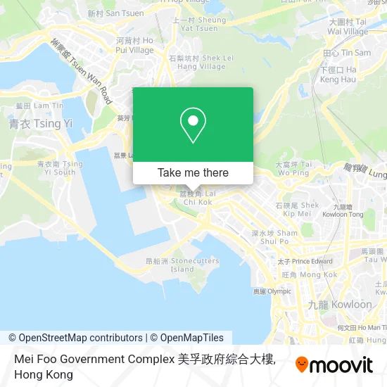 Mei Foo Government Complex 美孚政府綜合大樓 map