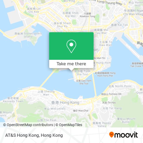 AT&S Hong Kong地圖