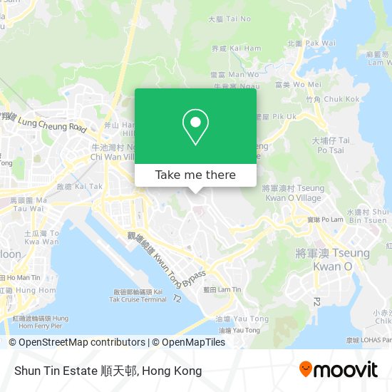 Shun Tin Estate 順天邨 map