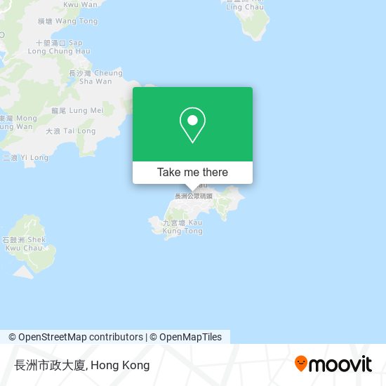 長洲市政大廈 map