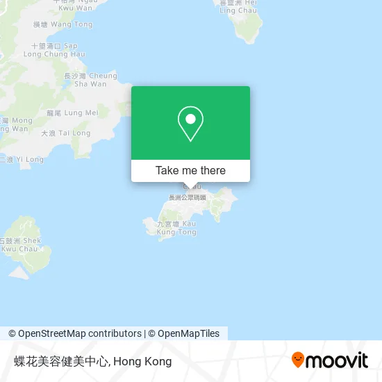 蝶花美容健美中心地圖