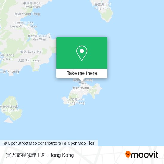 寶光電視修理工程 map