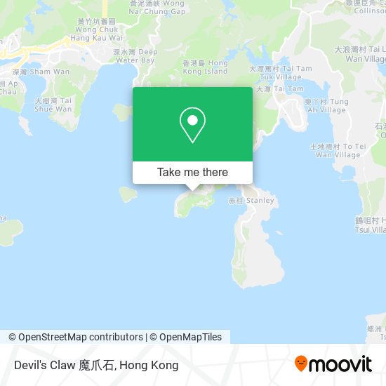 Devil's Claw 魔爪石 map