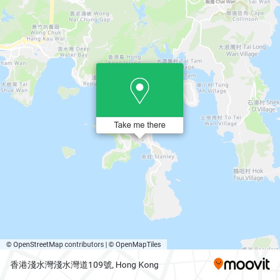 香港淺水灣淺水灣道109號 map