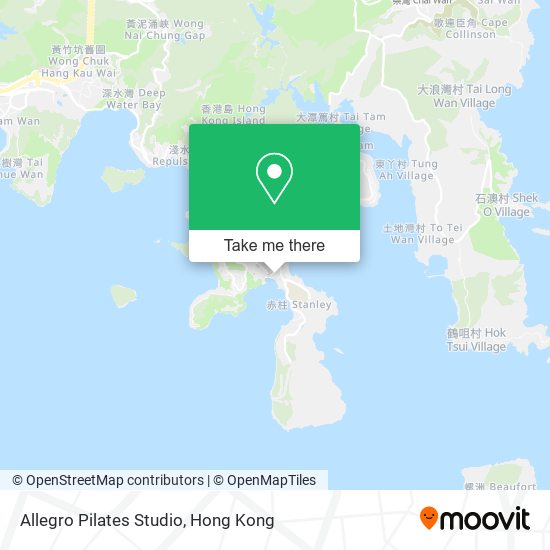 Allegro Pilates Studio map
