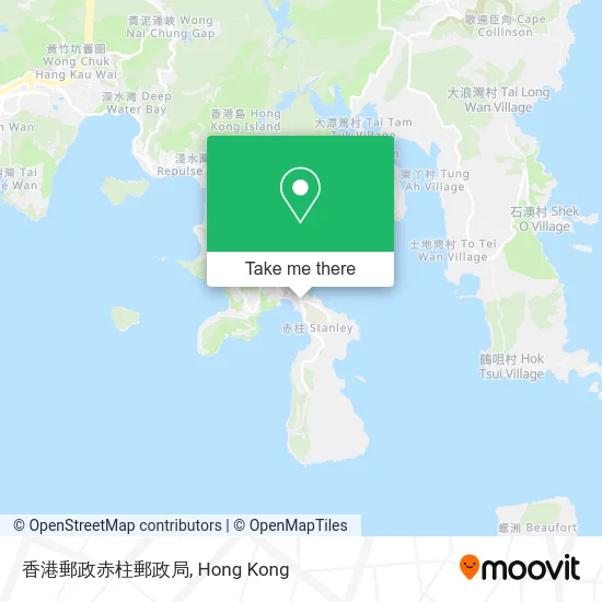 香港郵政赤柱郵政局 map