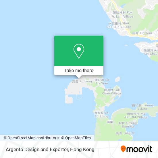 Argento Design and Exporter map