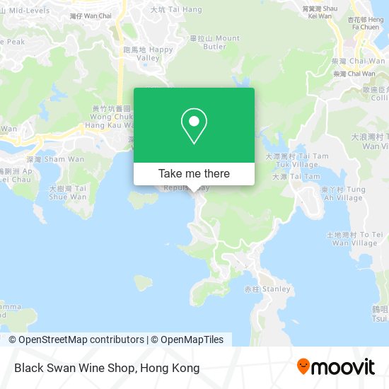 Black Swan Wine Shop map