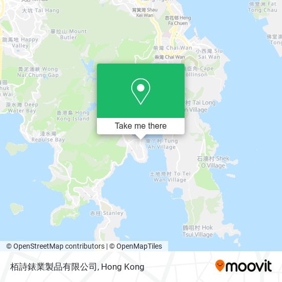 栢詩錶業製品有限公司 map