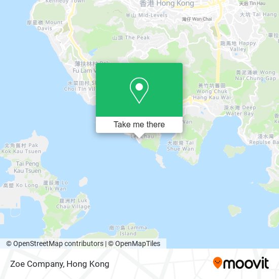 Zoe Company map