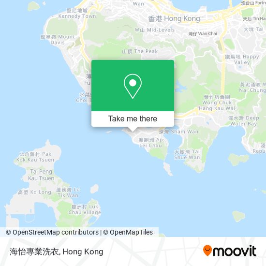 海怡專業洗衣地圖