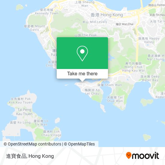 進寶食品 map