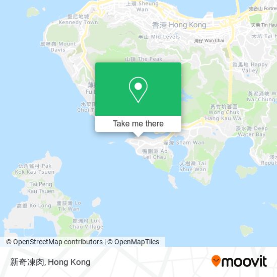 新奇凍肉 map