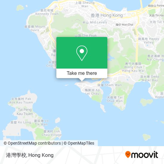 港灣學校 map