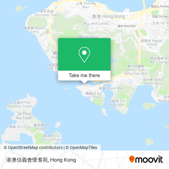 港澳信義會懷耆苑 map