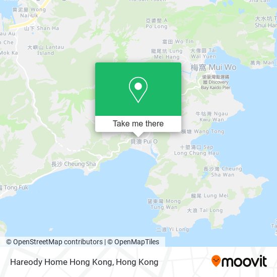 Hareody Home Hong Kong map