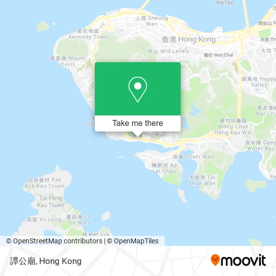 譚公廟 map