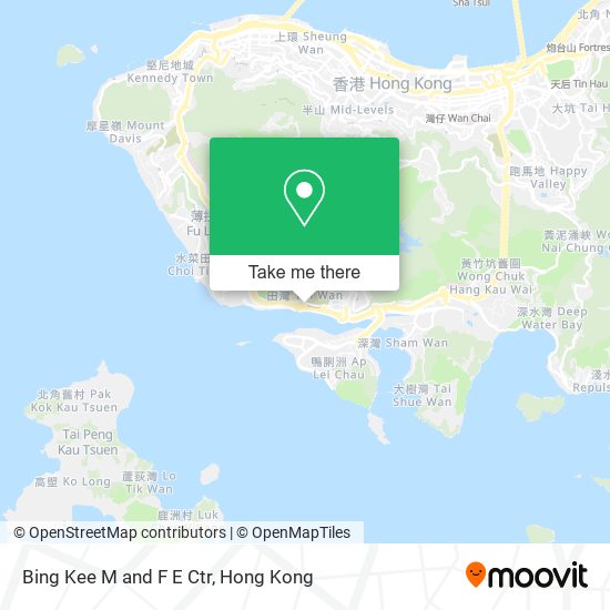 Bing Kee M and F E Ctr map