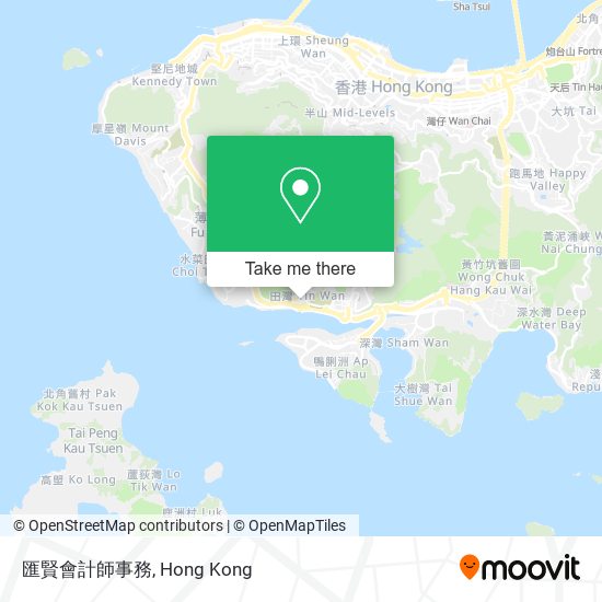 匯賢會計師事務 map