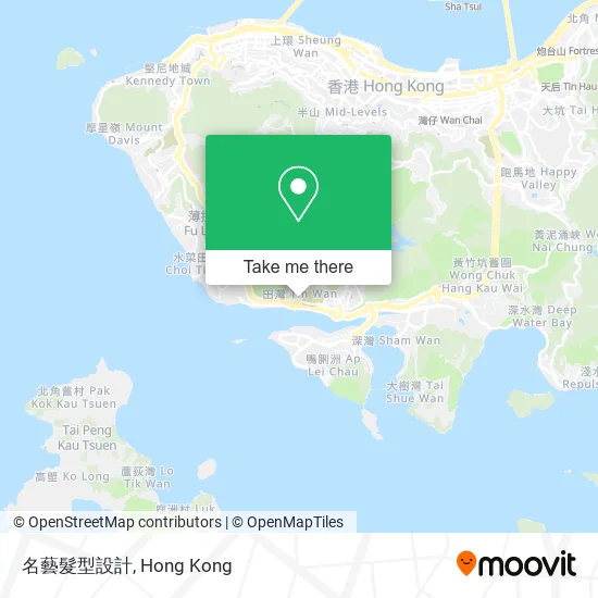 名藝髮型設計地圖