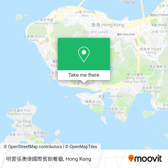 明愛張奧偉國際賓館餐廳 map