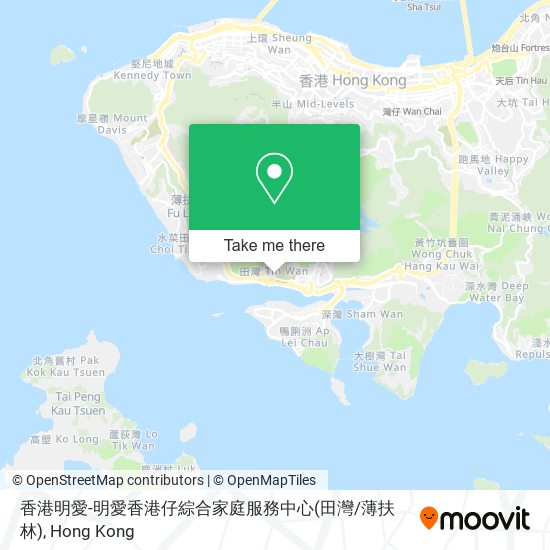 香港明愛-明愛香港仔綜合家庭服務中心(田灣/薄扶林) map