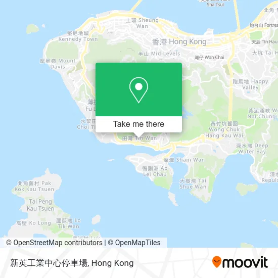 新英工業中心停車場 map