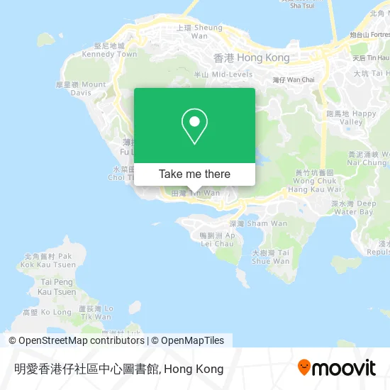 明愛香港仔社區中心圖書館 map