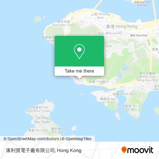 康利寶電子廠有限公司地圖