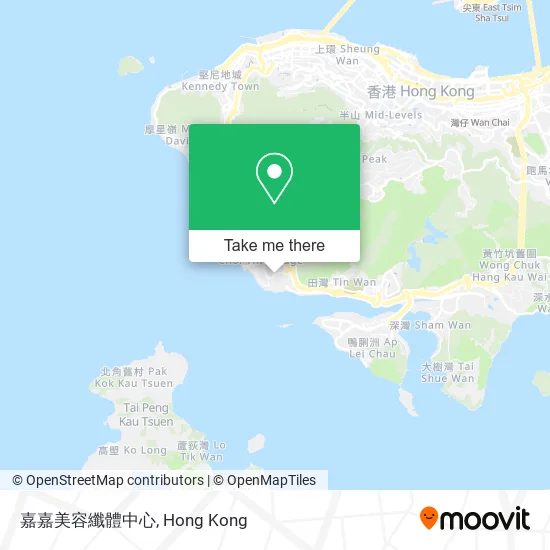 嘉嘉美容纖體中心地圖